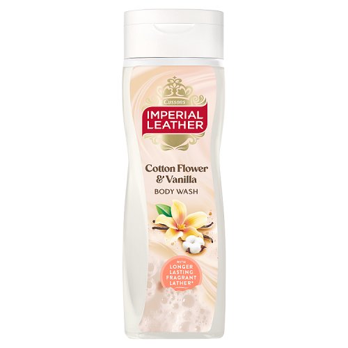 Imperial Leather Body Wash 480ml Cotton Flower & Vanilla pack shot