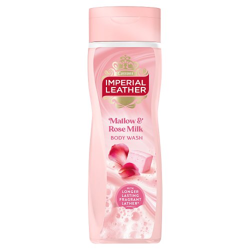 Imperial Leather Body Wash 480ml Mallow & Rose Milk pack shot