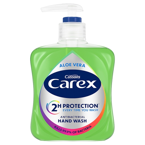 Carex Handwash 250ml Aloe Vera pack shot