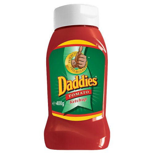 Daddies Tomato Ketchup Squeezy 400g pack shot