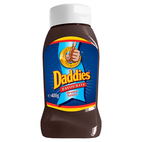 Daddies Brown Sauce Squeeze 400g pack shot