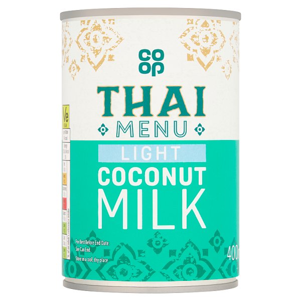 Co Op Light Coconut Milk 400ml pack shot