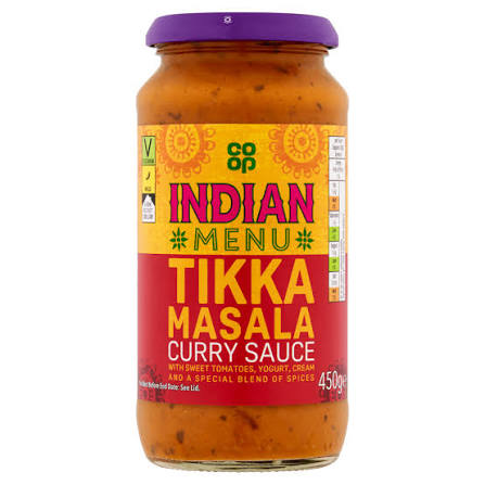 Co Op Tikka Sauce 450g pack shot
