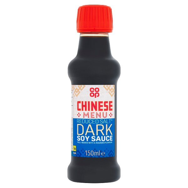 Co Op Soy Sauce Reduced Salt 150ml pack shot