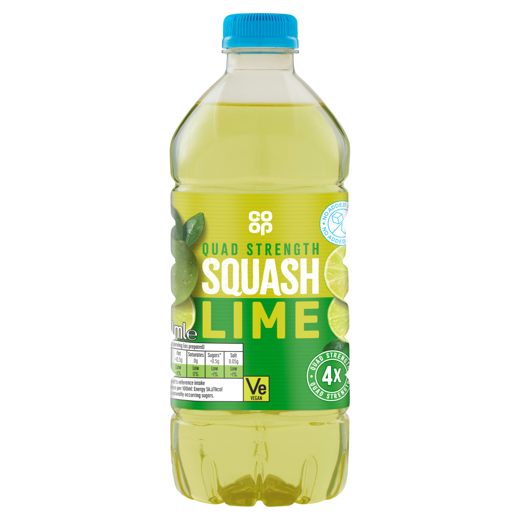 Co Op Lime NAS Quad Strength 750ml pack shot