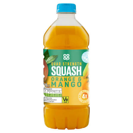 Co Op Orange & Mango NAS Quad Strength 750ml pack shot