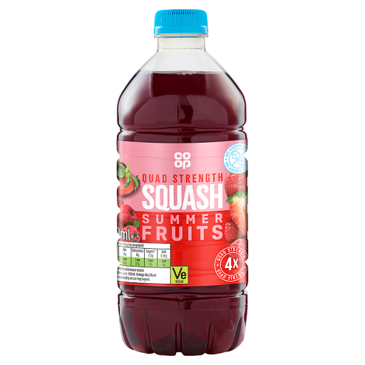 Co Op Summer Fruits NAS Quad Strength 750ml pack shot