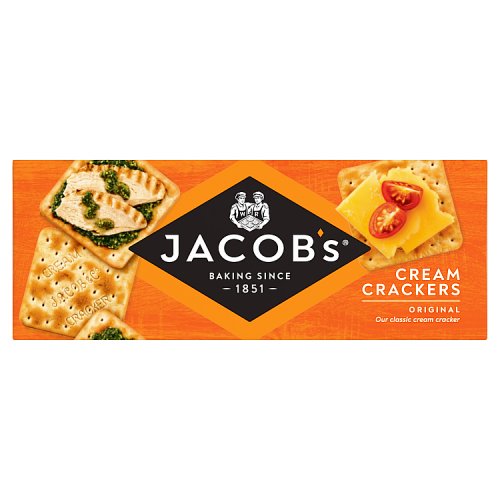 Jacobs Cream Crackers 200g pack shot
