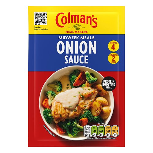 Colmans Sauce Mix Onion 10x35g pack shot