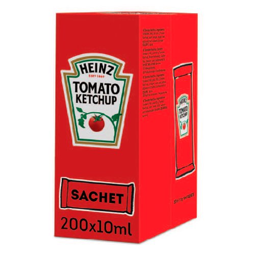 Heinz Tomato Ketchup 10ml pack shot