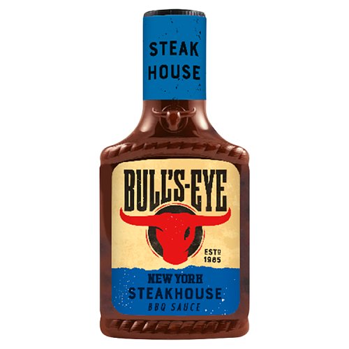 Bulls Eye BBQ Sauce Steakhouse New York 300ml pack shot