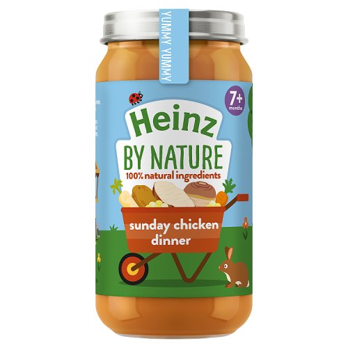 Heinz Jar 7m+ Sunday Chicken Dinner 200g pack shot