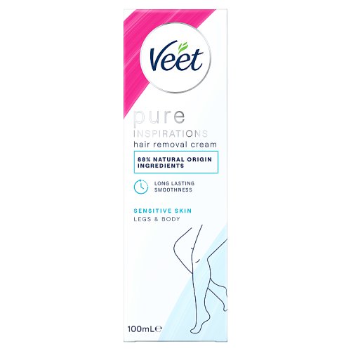 Veet Cream Sensitive 100ml pack shot