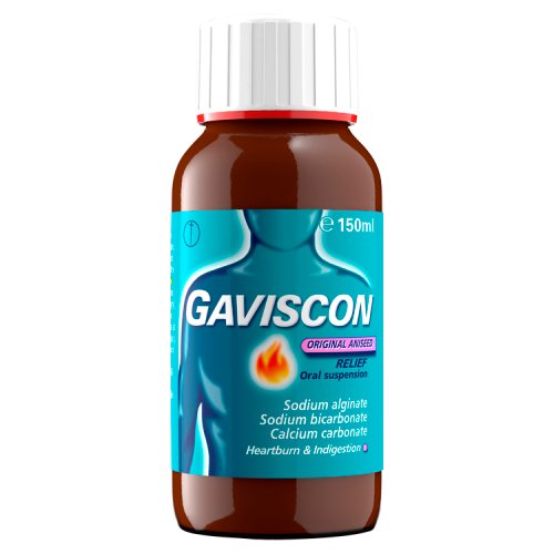 Gaviscon Liquid Original 150ml pack shot