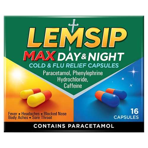 Lemsip Max Day Night 16s pack shot