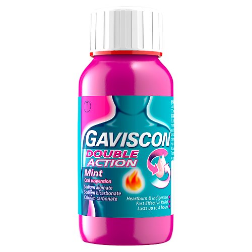 Gaviscon Double Action Peppermint 150ml pack shot