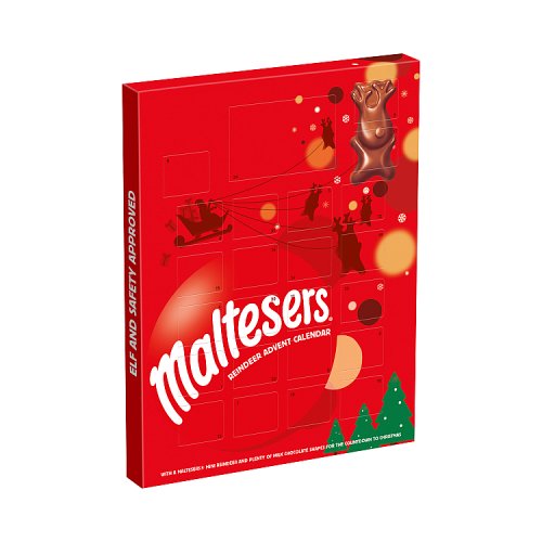 Maltesers Mini Reindeer Advent Calendar 108g pack shot