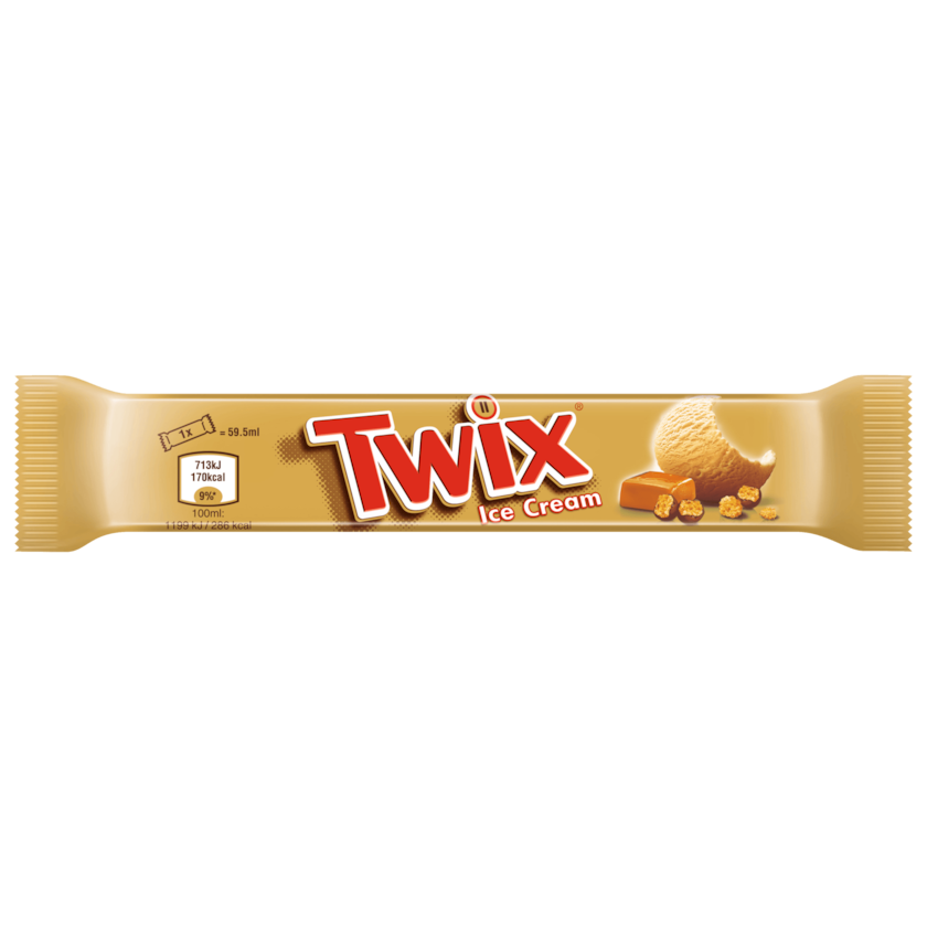Twix Ice Cream Riegel 59.5ml pack shot
