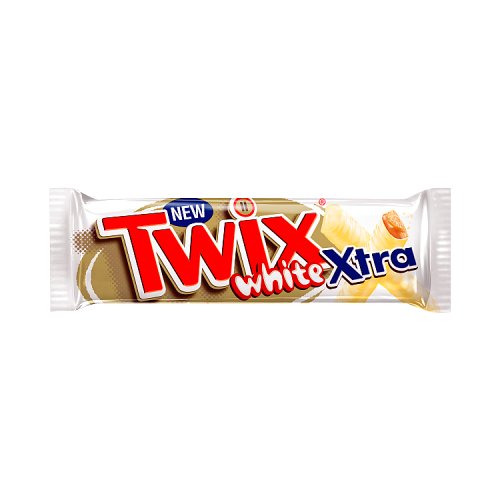 Twix Xtra White Chocolate Bar 75g pack shot