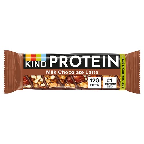 Kind Protein Milk Chocolate Latte 50g pack shot