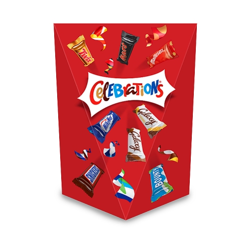 Celebrations Pop Box Carton 163g pack shot