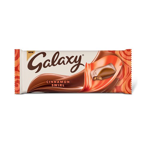 Galaxy Cinnamon Swirl Block 160g pack shot