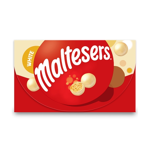 Maltesers Small Box White 88g pack shot