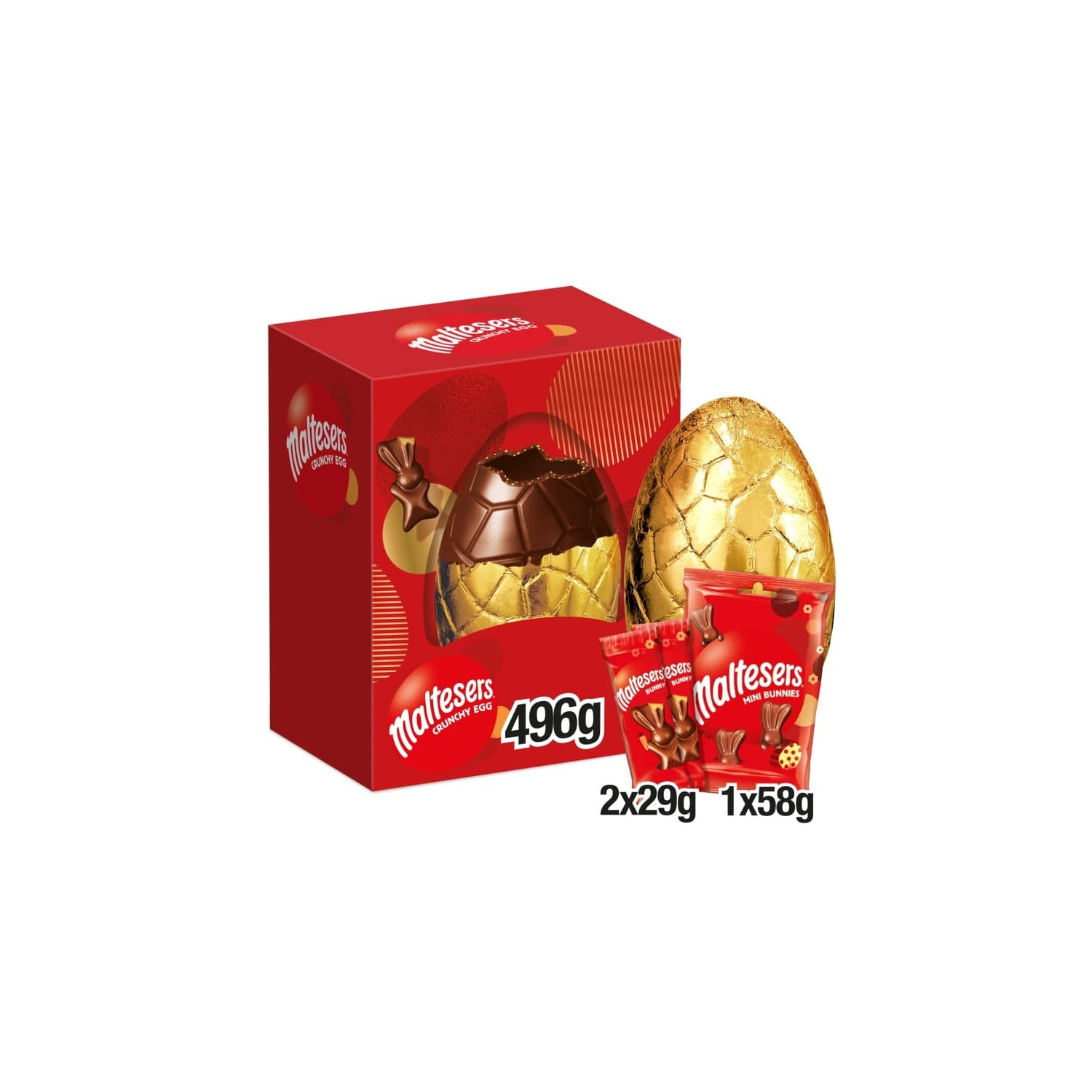 Maltesers Giant Egg 496g pack shot
