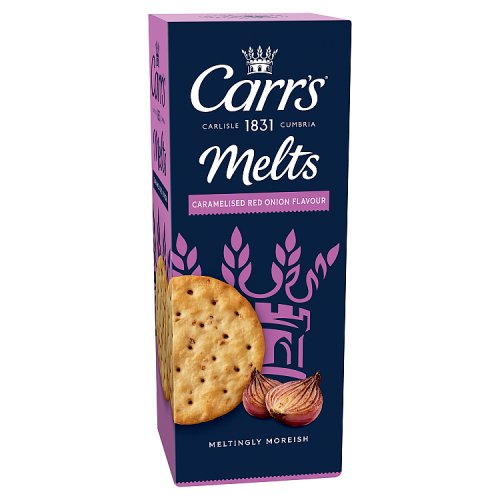 Carrs Melts Caramelised Red Onion 150g pack shot