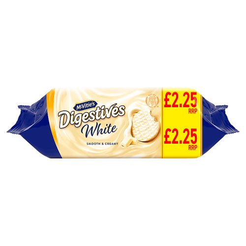 McVities White Digestives 232g PMP pack shot