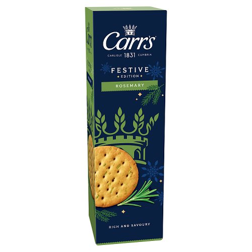 Carr's Rosemary Crackers 141g pack shot