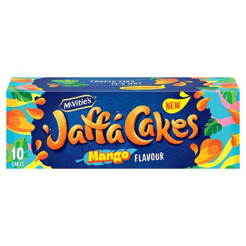 McVities Jaffa Cakes Mango 10 x 11g pack shot