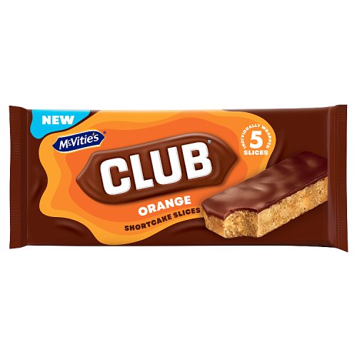 MCVITIES CLUB ORANGE SLICES 5PK pack shot