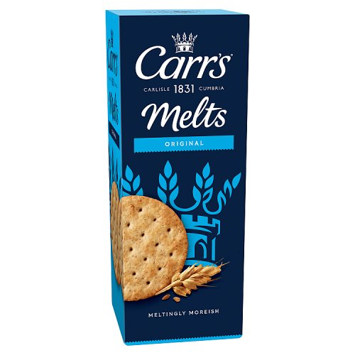 Carrs Melts Original Crackers 150g pack shot