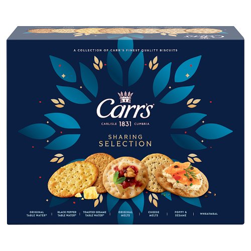Carrs Crackers Selection 200g pack shot