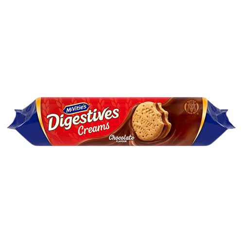 McVities Digestive Creams Chocolate 168g pack shot