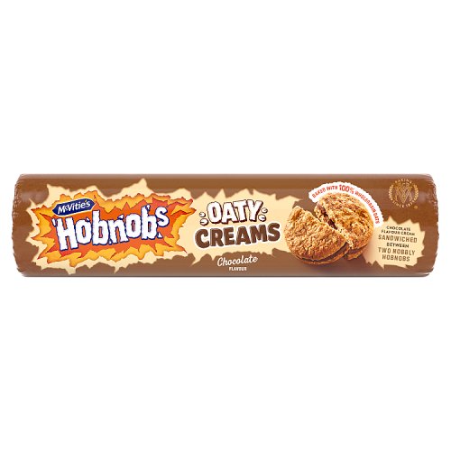 McVities Hobnob Creams Chocolate 160g pack shot