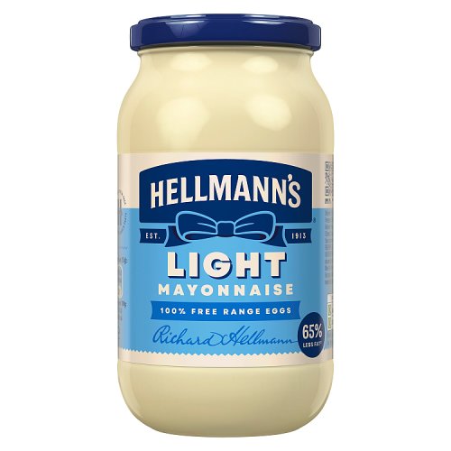 Hellmanns Mayonnaise Jar Light 400g pack shot