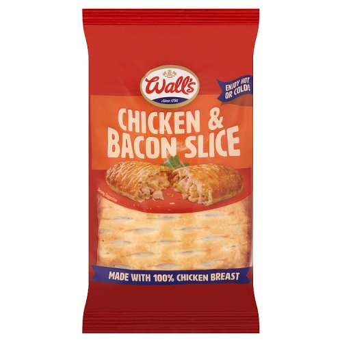 WALLS CHICKEN & BACON SLICE pack shot
