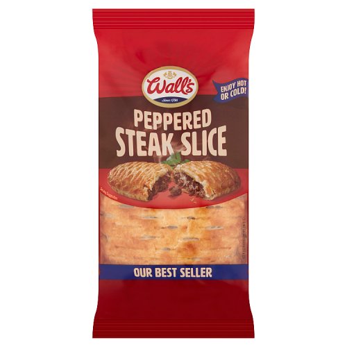 WALLS PEPPERED STEAK SLICE pack shot