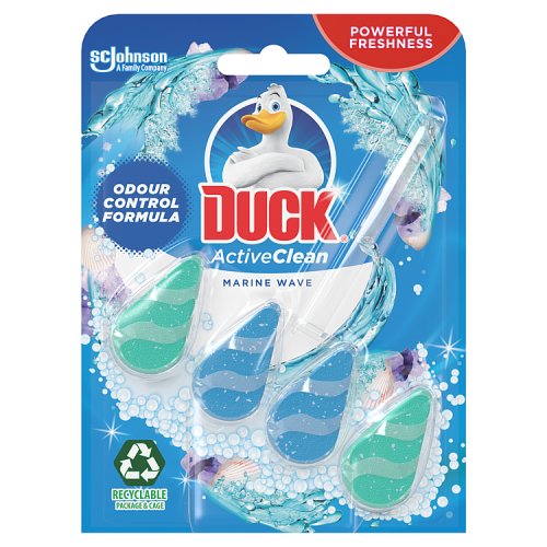 Duck Toilet Rim Flush Active Clean Marine pack shot