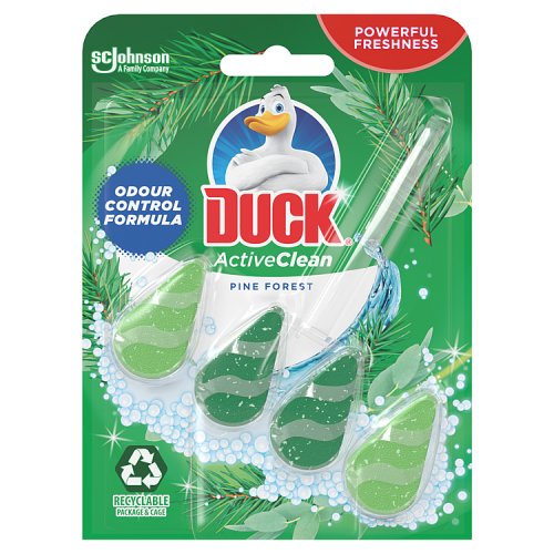 Duck Toilet Rim Flush Active Clean Pine pack shot