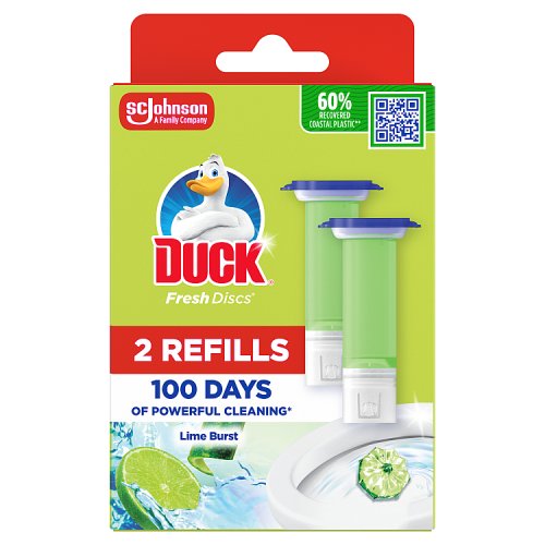 Duck Disc Refill Lime Zest Twin pack shot