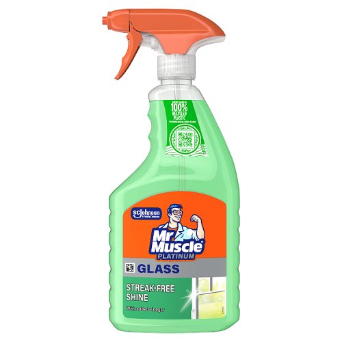 Mr Muscle Platinum 750ml Trigger Window and Glass pack shot