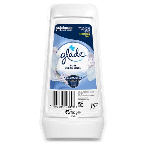 Glade Solid Gel Clean Linen pack shot