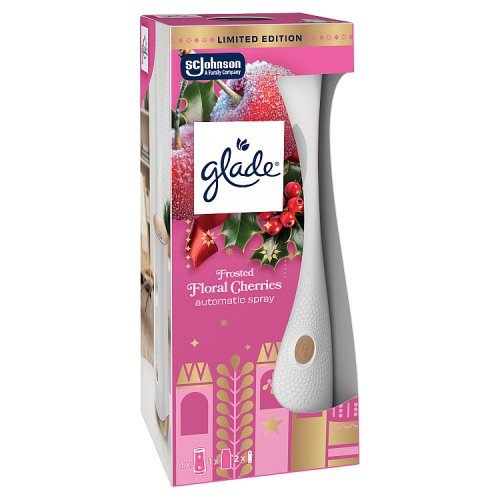 Glade Autospray Holder Cherry 269ml pack shot