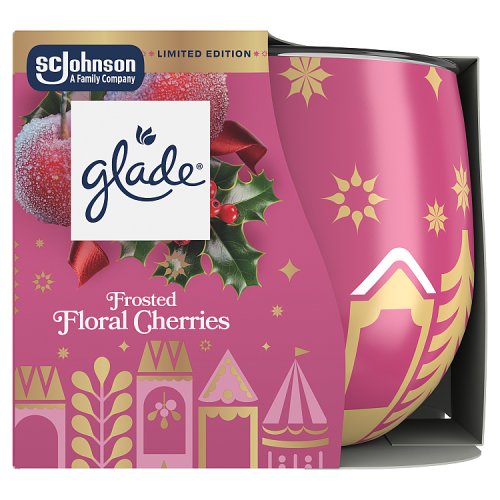 Glade Candle 108g Cherry pack shot