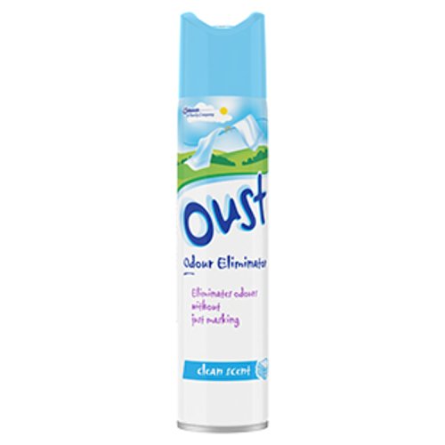 Oust Aerosol Clean Scent 300ml pack shot