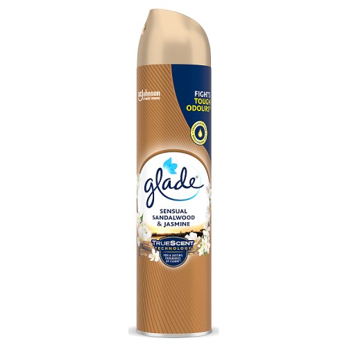 Glade Aerosol Bali and Sandalwood 300ml pack shot