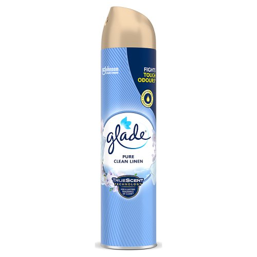 Glade Aerosol Clean Linen 300ml pack shot